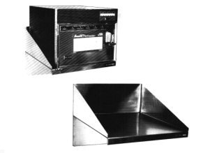 Amtekco Wall Mounted Microwave Shelf Microwave Shelf