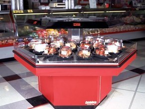 Hexagonal Hot Food Merchandiser